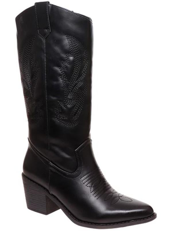 Western Embroidery Cowboy Boot