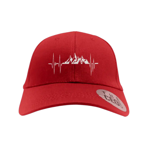Heartbeat V2 Embroidered Baseball Hat