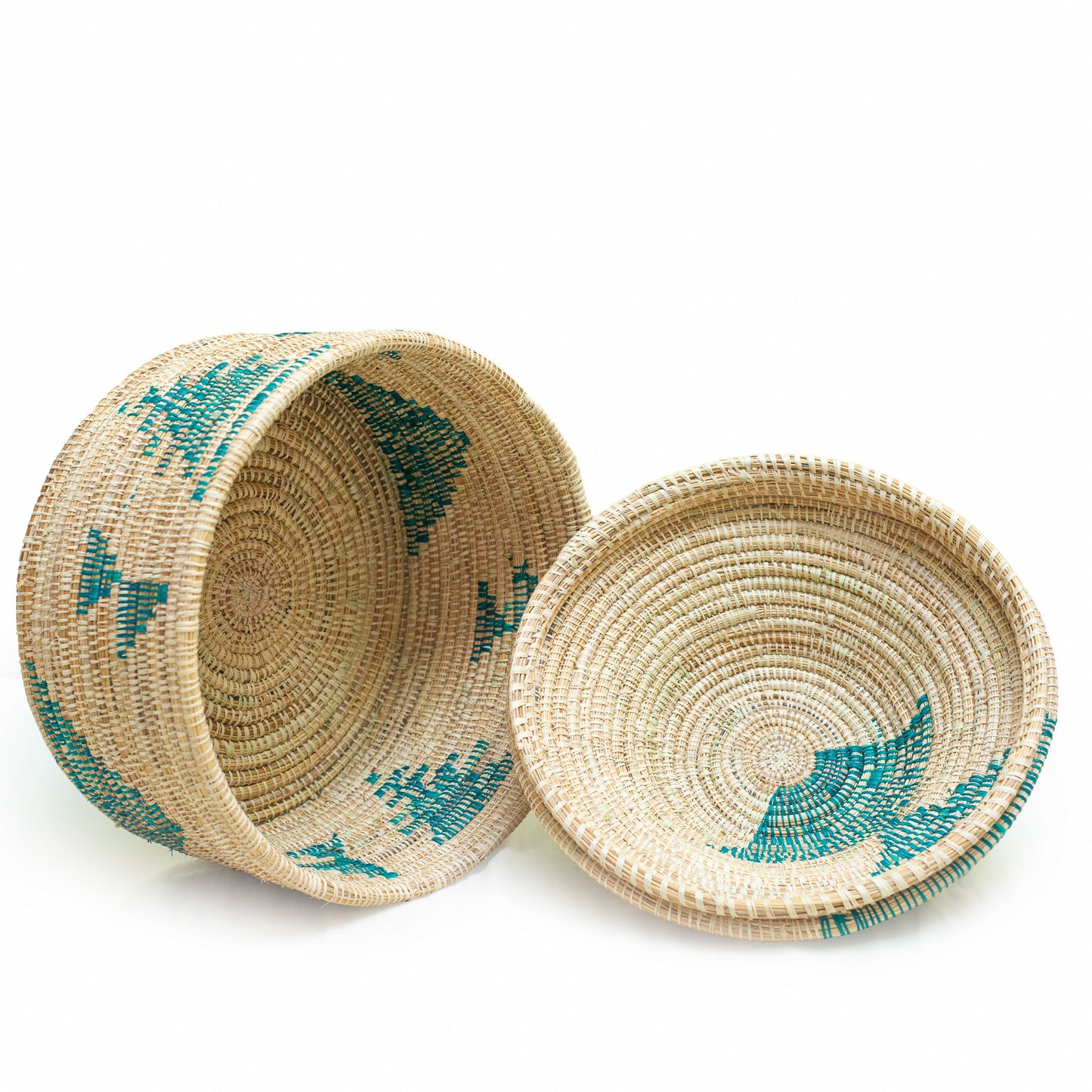 kivu Eco-Friendly Handmade Lidded Basket