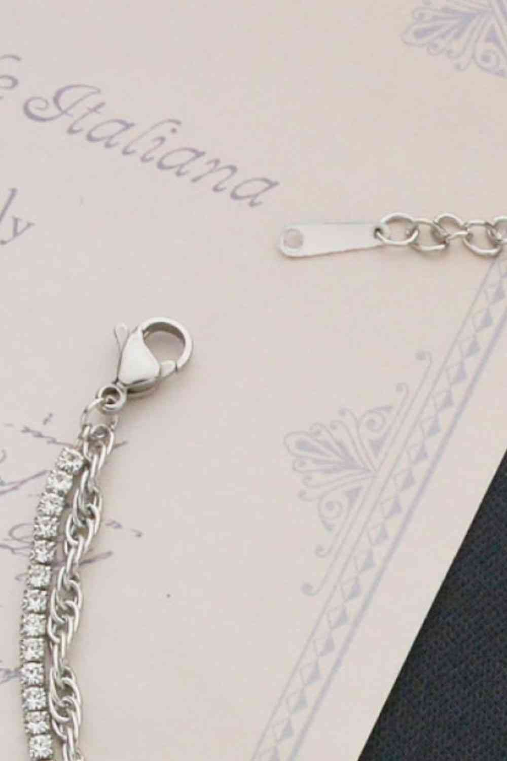 Double-Layered Stainless-Steel Bracelet