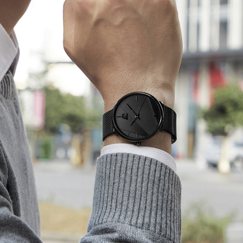 Minimalist Men's Business Wristwatch