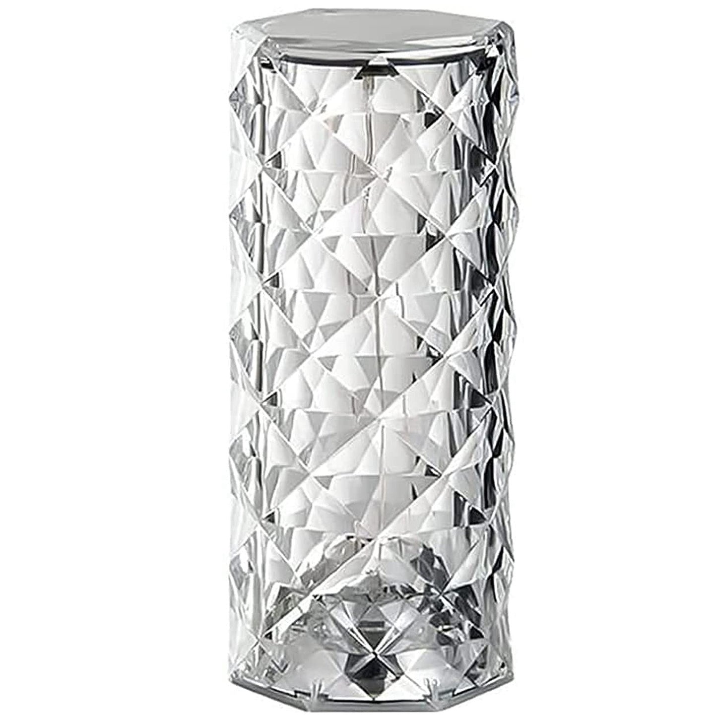 Crystal Diamond Rose Table Lamp Dimmable Remote Touch Control Night Light