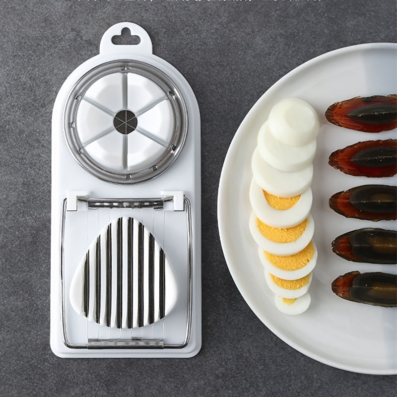 Multifunctional Egg Cutter - Slicer for Hard Boiled Eggs