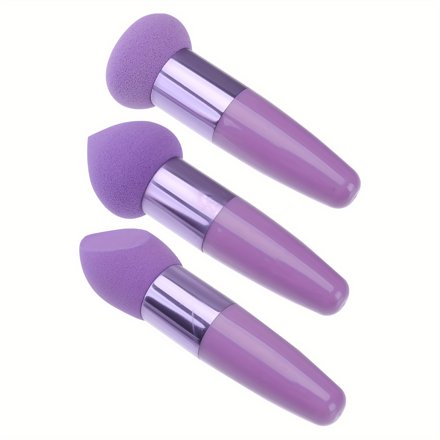 3Pc Foundation Sponge - Powder Puff