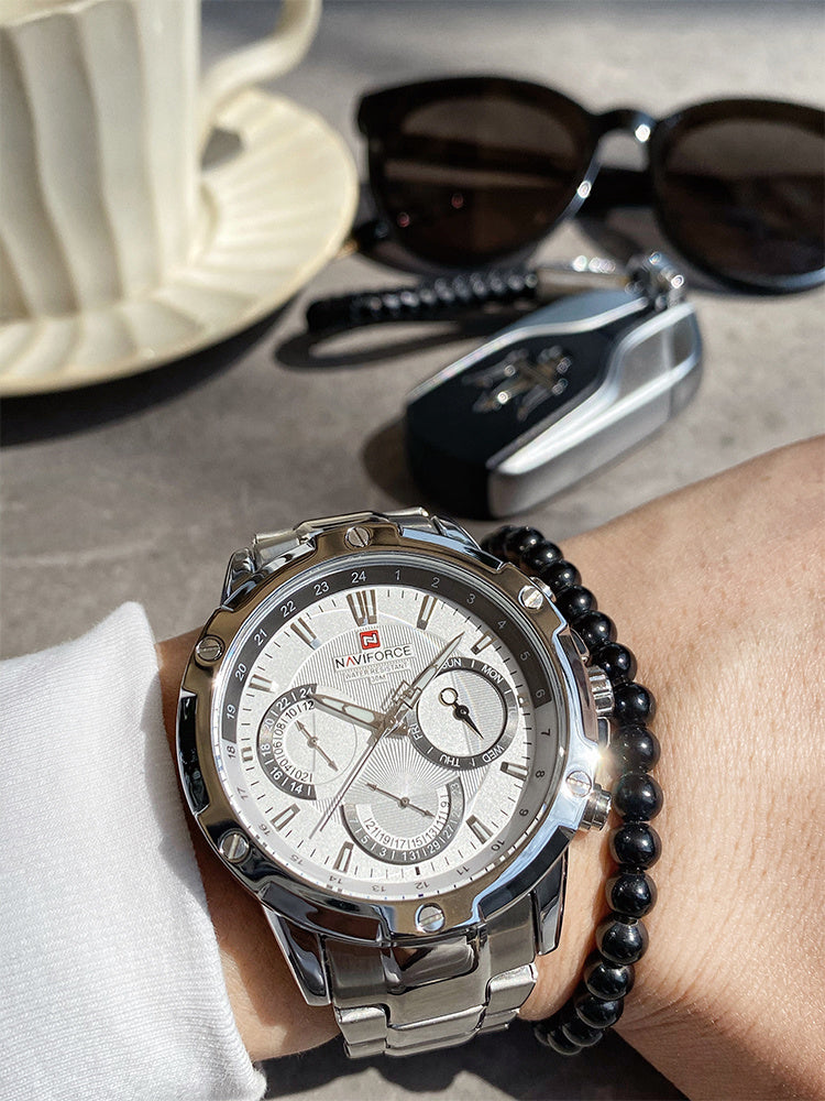 White-collar Business Casual Watch