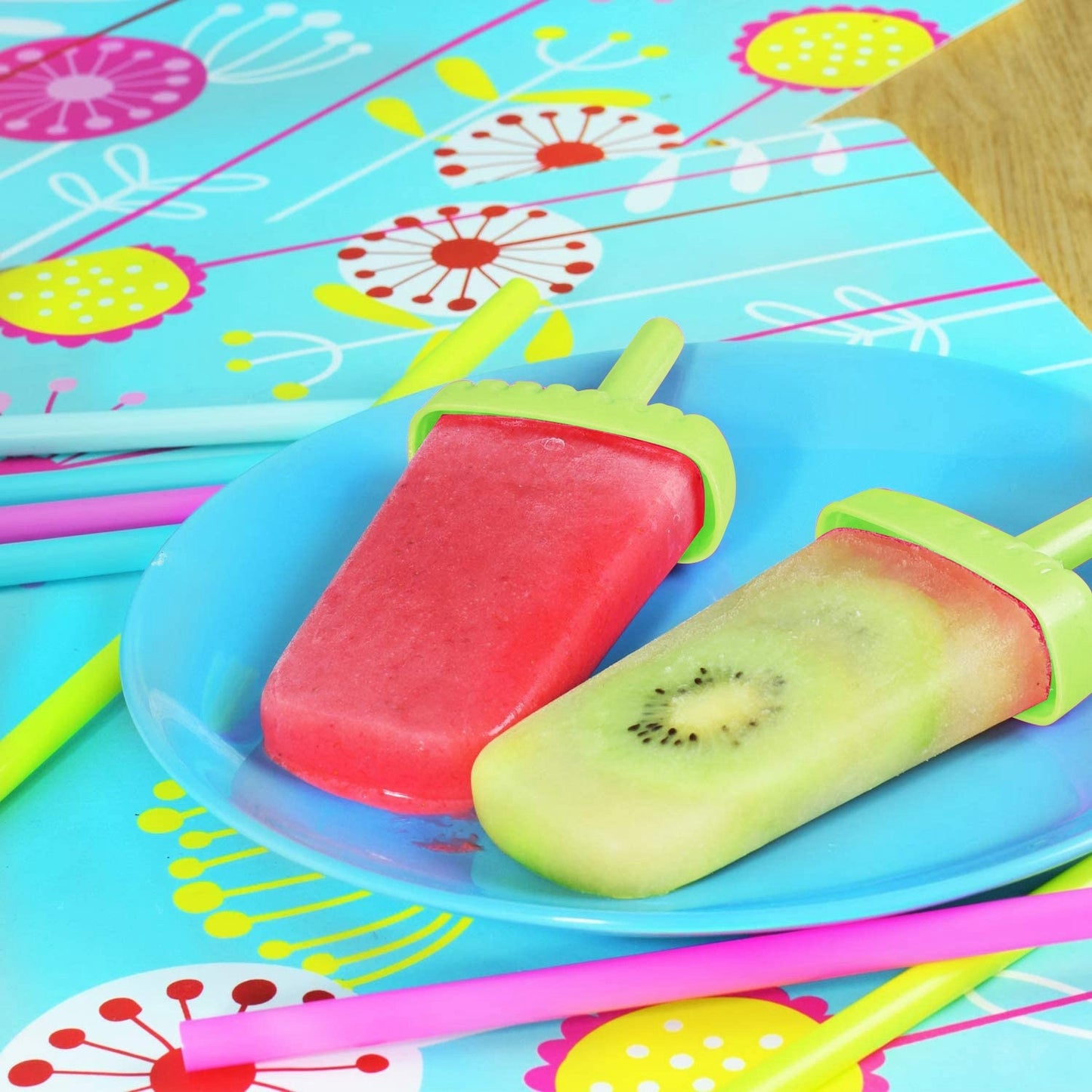 Popsicle Molds - Reusable Ice Cream DIY Ice Pop Maker