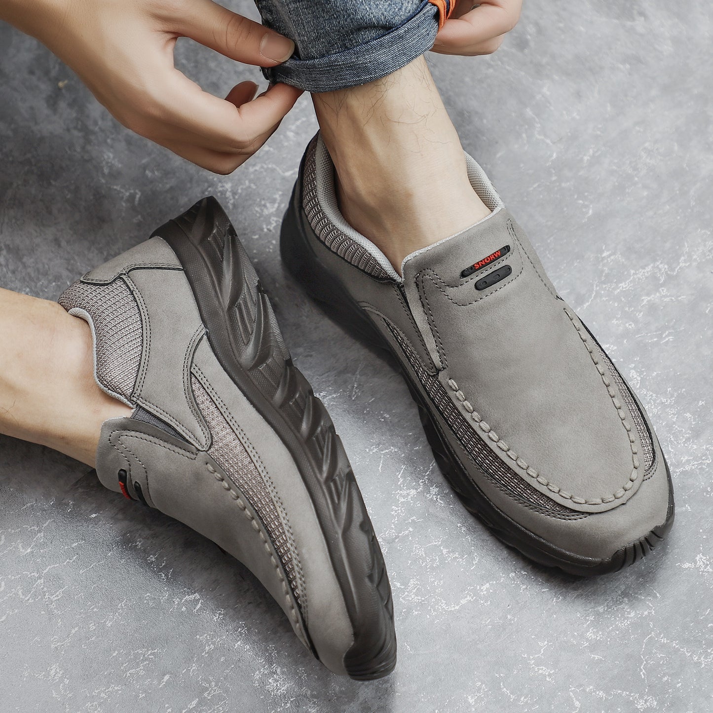 Men's Light Loafers - Slip on Casual Shoes for Men