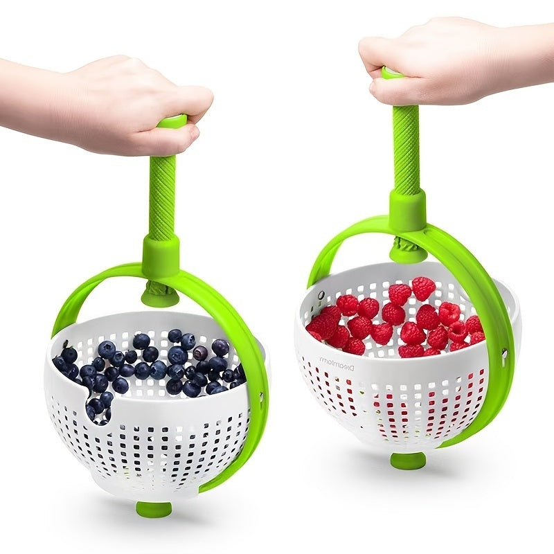 Vegetable Drain Basket; Salad Spinner