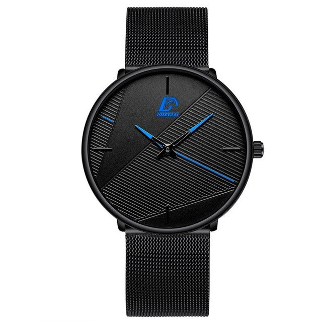 Minimalist Men's Business Wristwatch