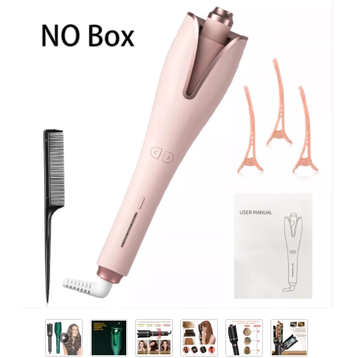 Multi-Automatic Hair Curler - Iron - LCD