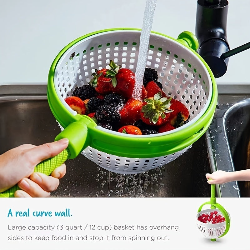 Vegetable Drain Basket; Salad Spinner