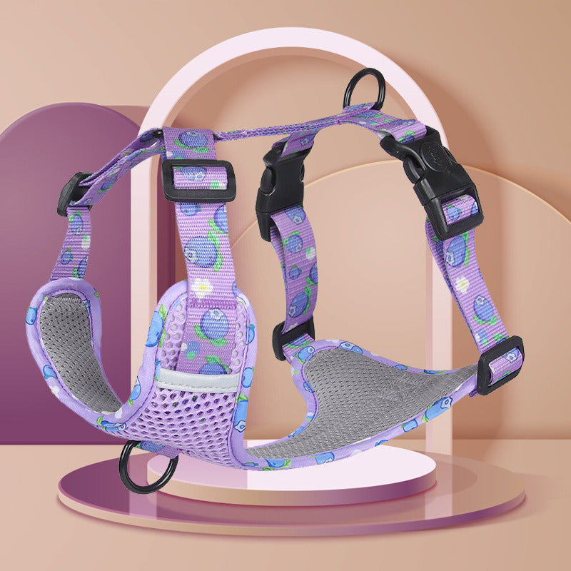 New style dog chest strap vest