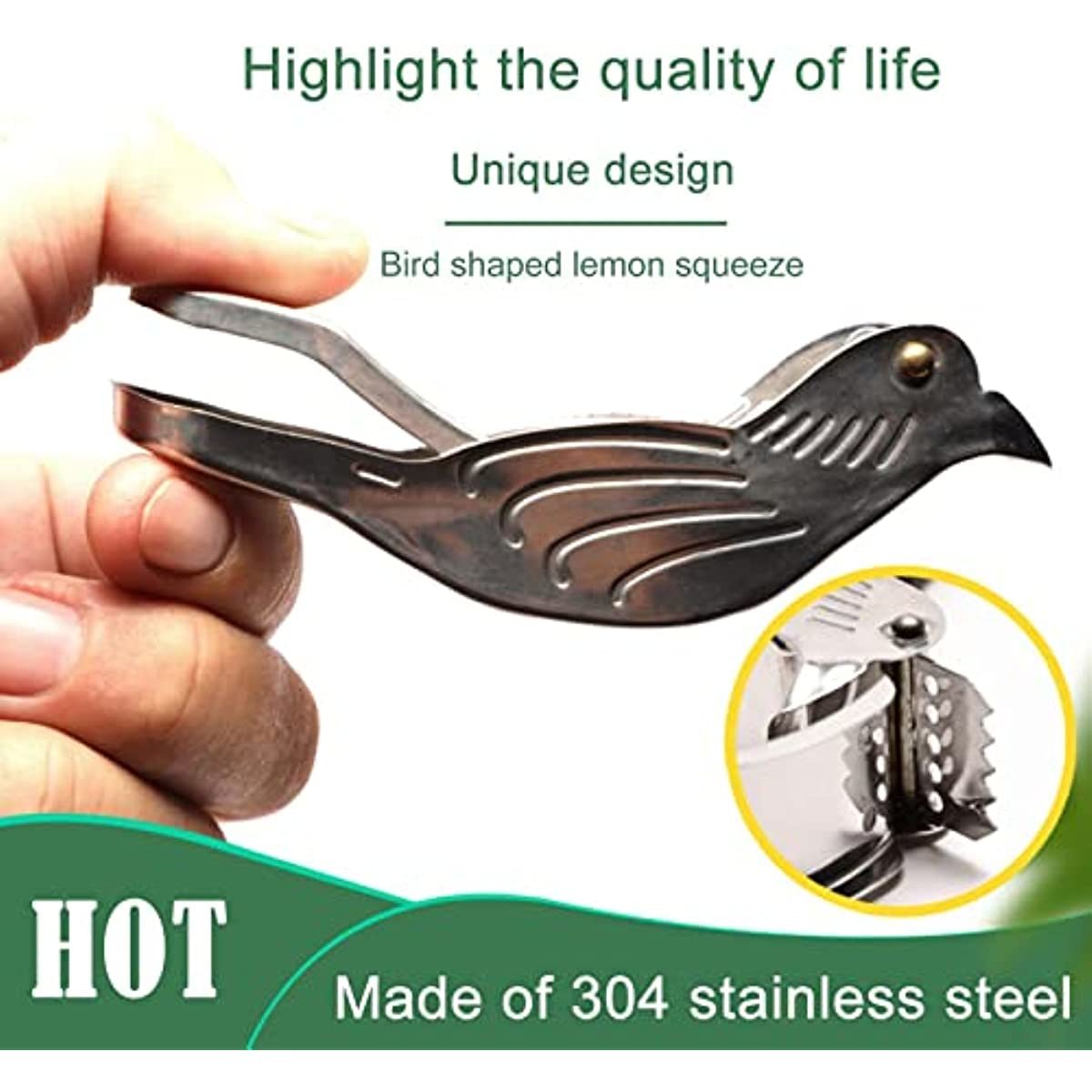 Manual Bird Shape Lemon Juicer