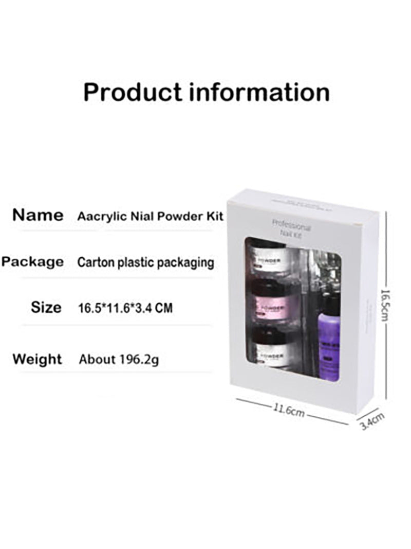 Acrylic Powder and Liquid Monomer Nails Art Decoration