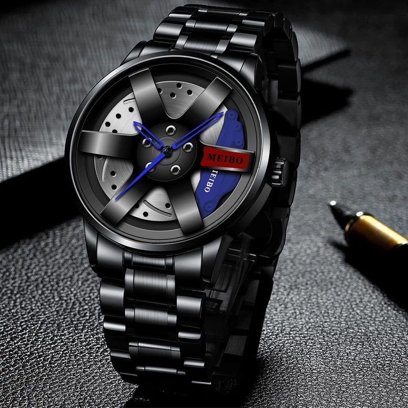 Men's Car Wheel Watch
