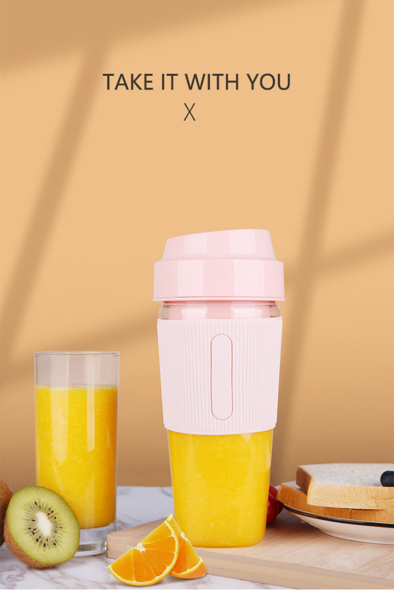 Portable Blender; One-handed Drinking Mini Blender