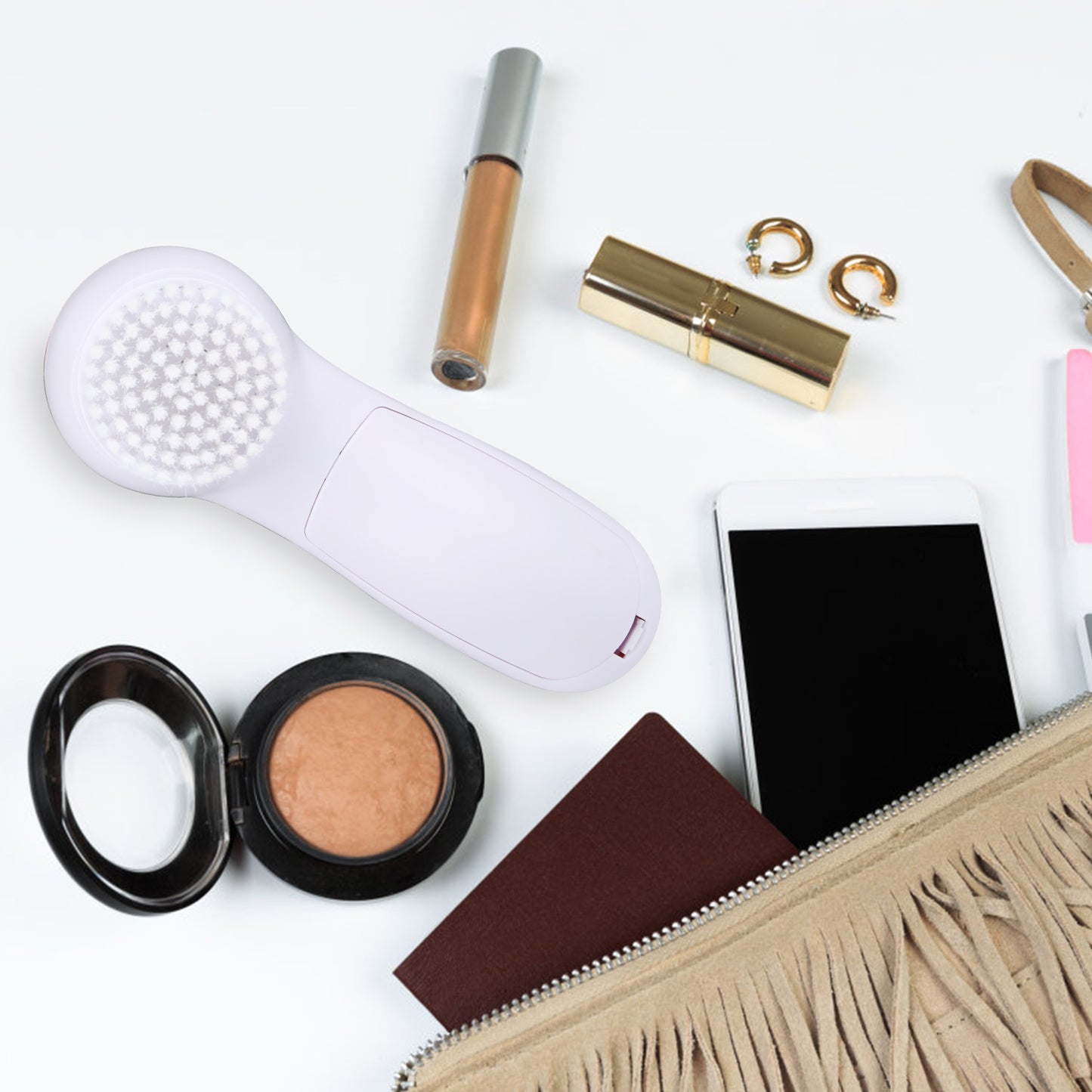 Facial Cleansing Brush with 5 Brush Heads