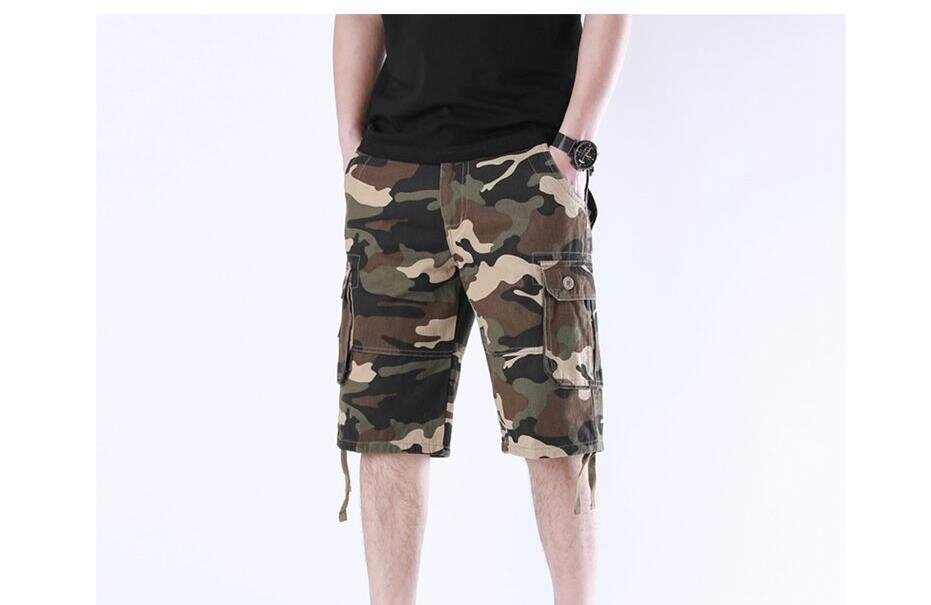 Men's Camouflage Cargo Shorts