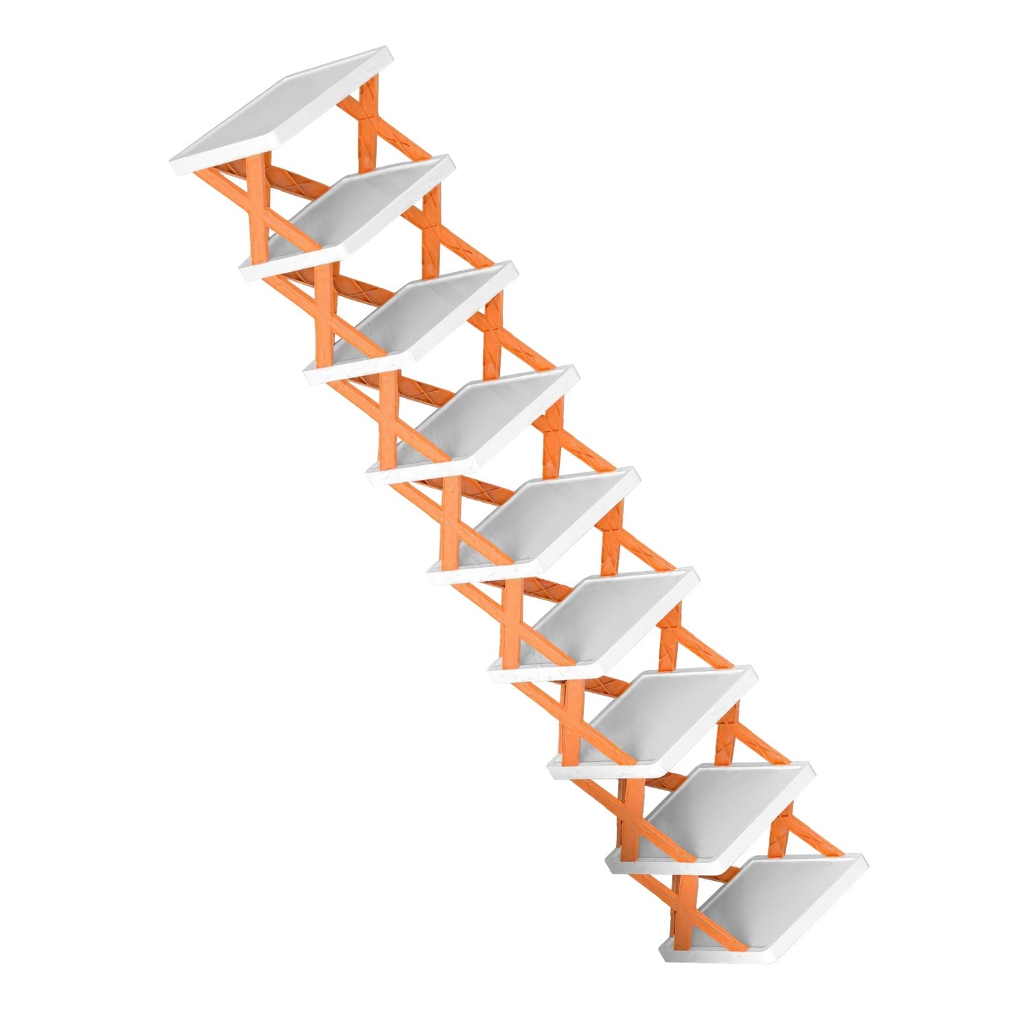 9 Tier Narrow Vertical Shoe Organizer