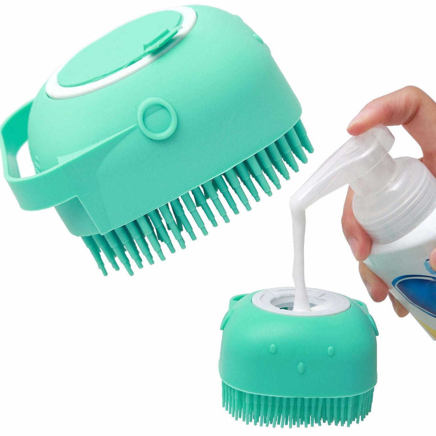 Massage Comb, Grooming Scrubber Shower Brush