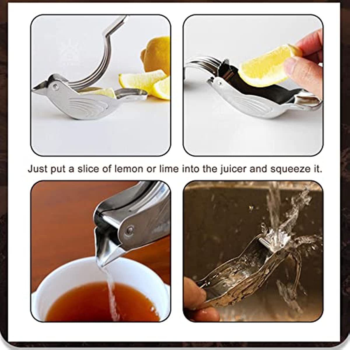 Manual Bird Shape Lemon Juicer