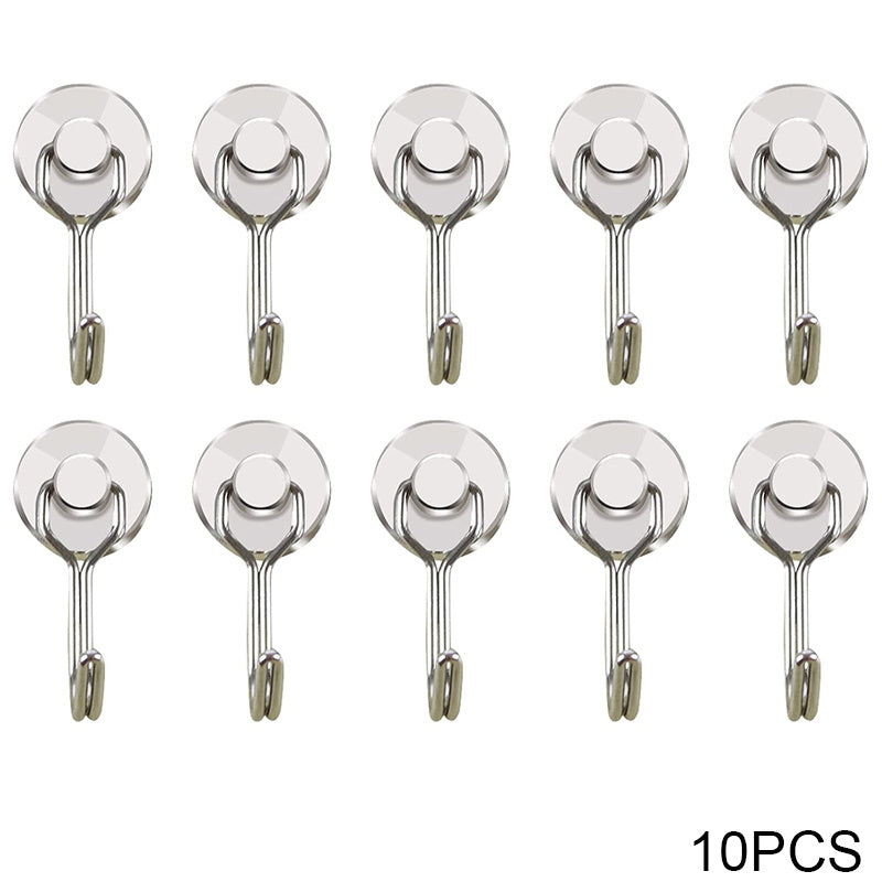 4/8/10pcs Heavy Duty Neodymium Magnet Hook
