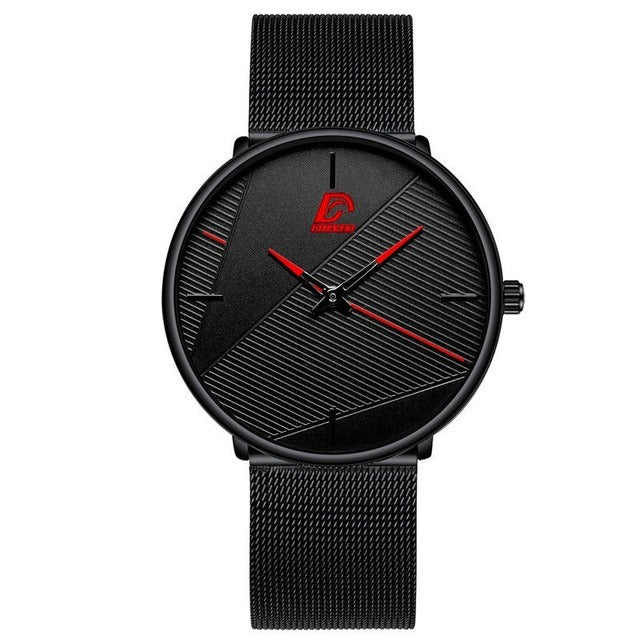 Minimalist Men's Business Wristwatch