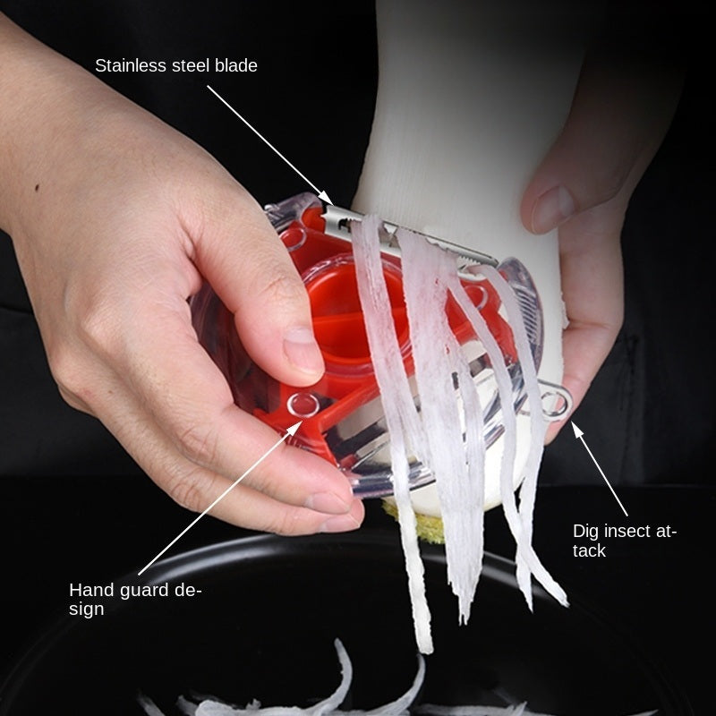Multi-functional Peeler/Slicer/Grater for Vegetables and Fruit