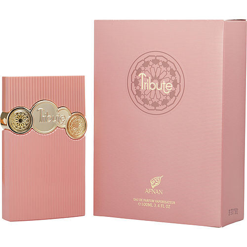 AFNAN TRIBUTE PINK by Afnan Perfumes EAU DE PARFUM SPRAY 3.4 OZ (LUXURY COLLECTION)