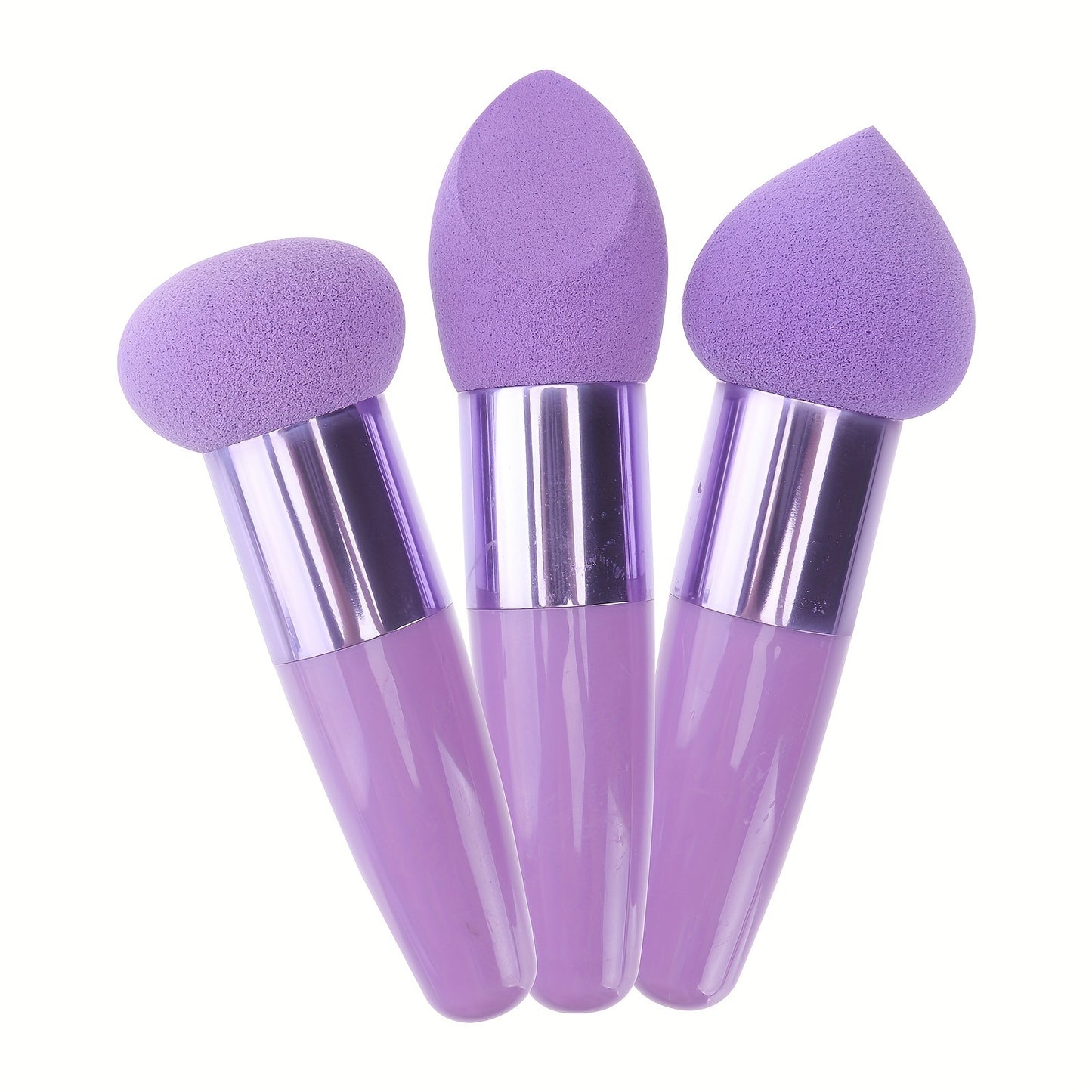 3Pc Foundation Sponge - Powder Puff
