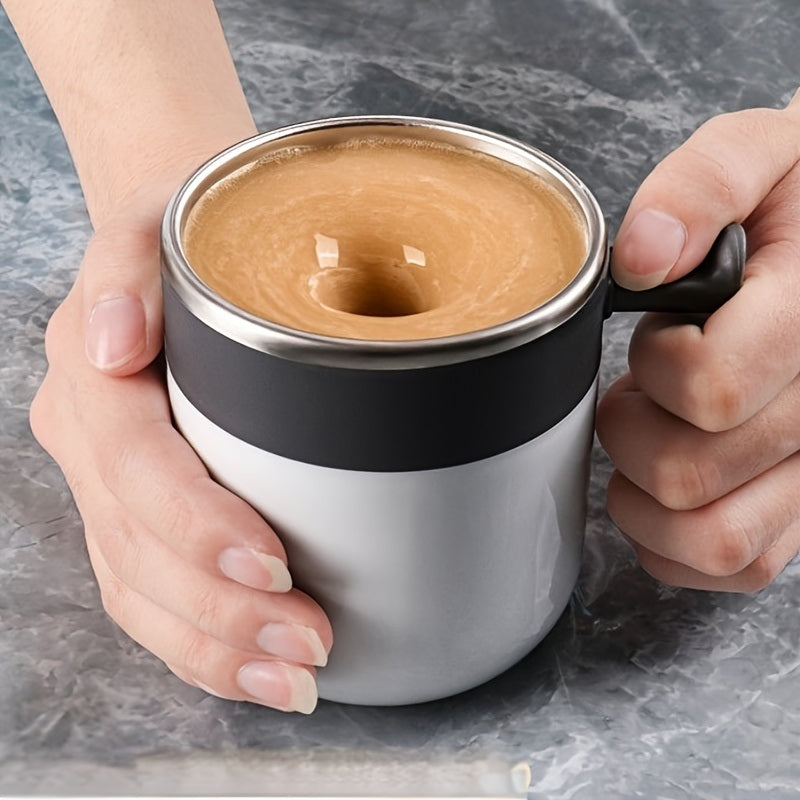 Automatic Stirring Cup; Magnetized Coffee Milk Mixer