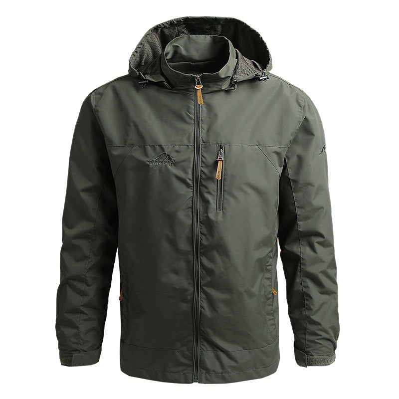 Men's Windbreaker Military Field Jacket