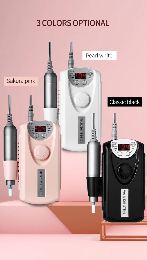 Portable Electric Professional File Kit