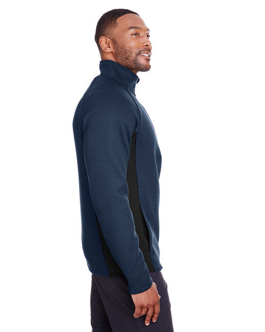 Men's Constant Half-Zip Sweater - BLACK HTHR/ BLK - S