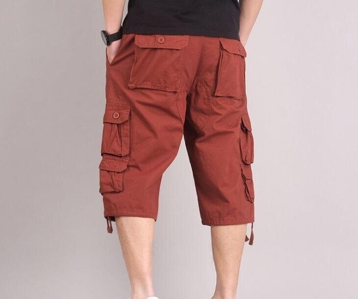 Men's Lightweight Multi Pocket Casual Cargo Shorts