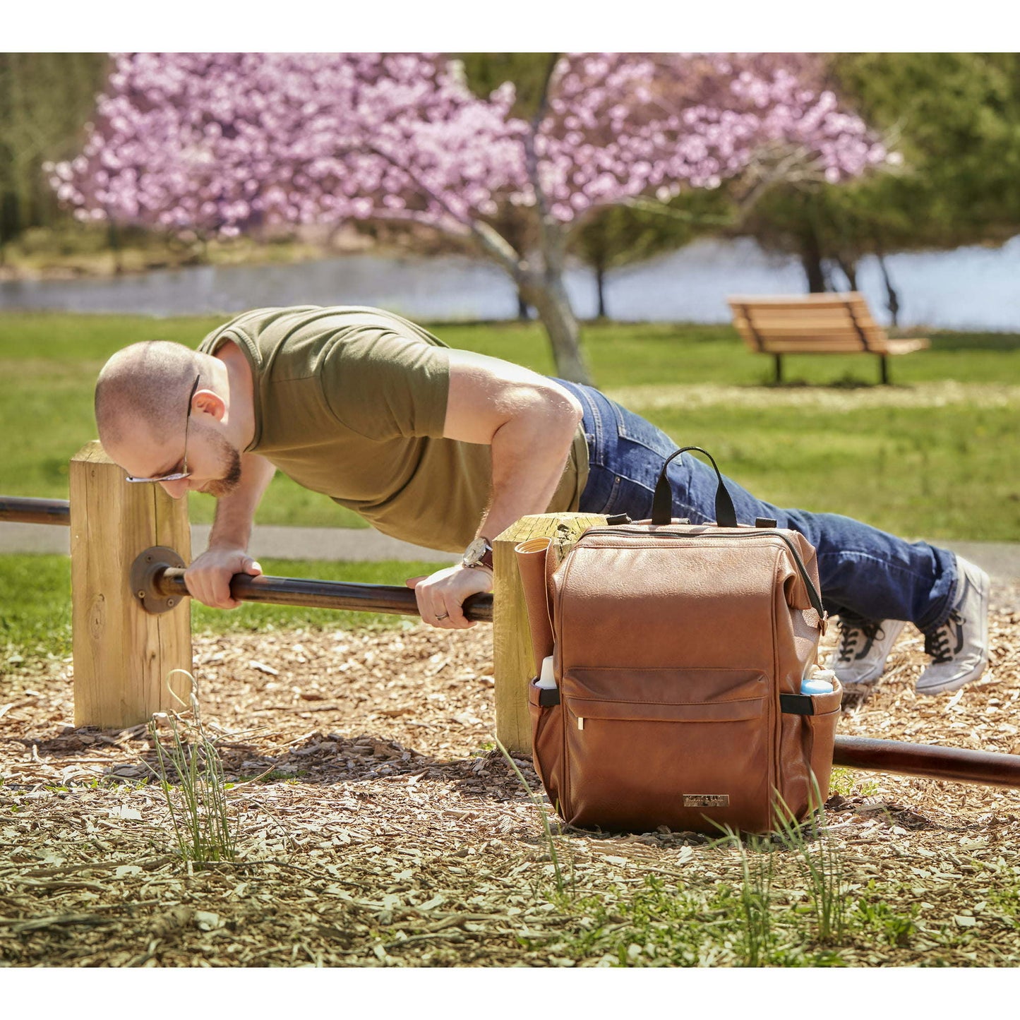 Hannah & Sophia Soho Traverse Diaper Backpack