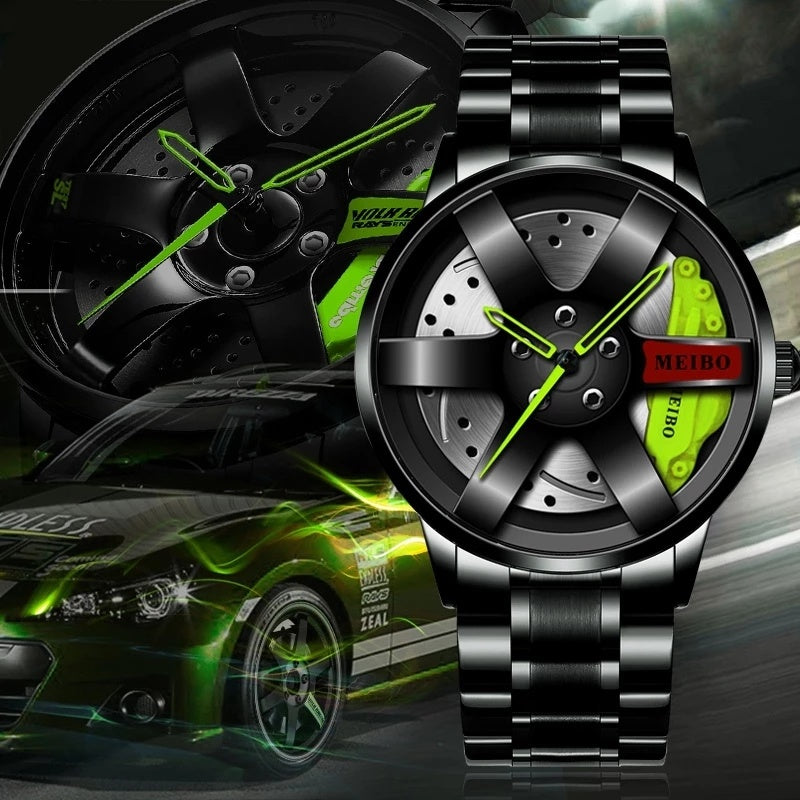 Men's Car Wheel Watch