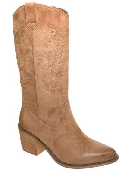 Western Embroidery Cowboy Boot