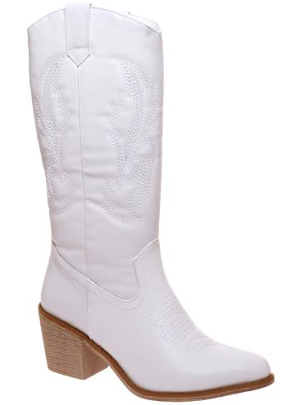 Western Embroidery Cowboy Boot
