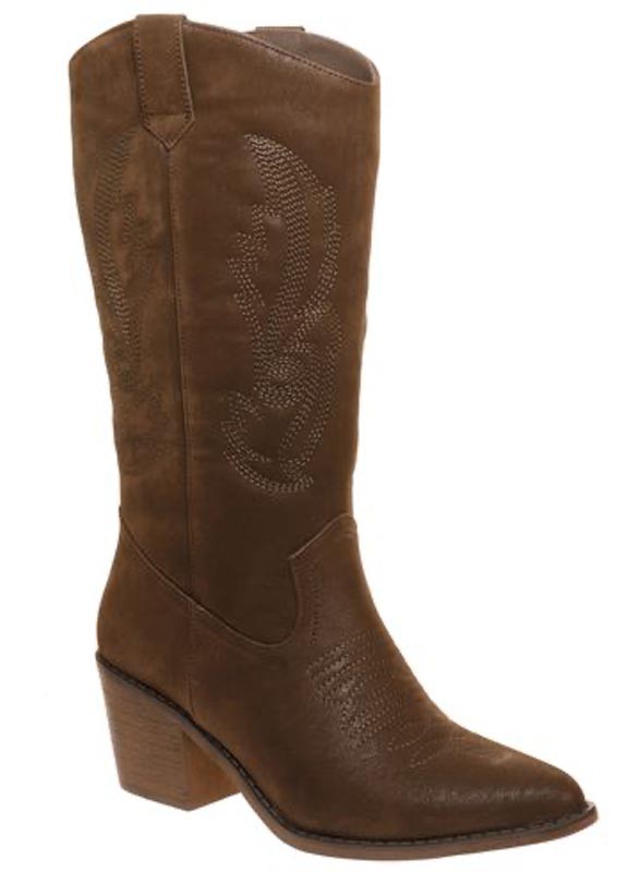 Western Embroidery Cowboy Boot