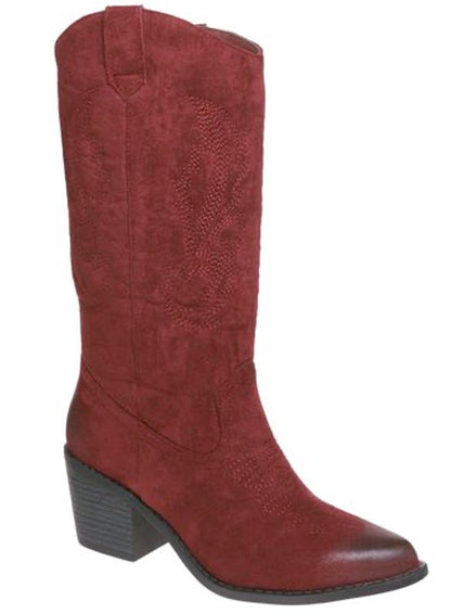 Western Embroidery Cowboy Boot