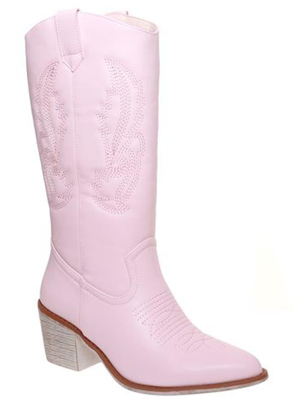 Western Embroidery Cowboy Boot