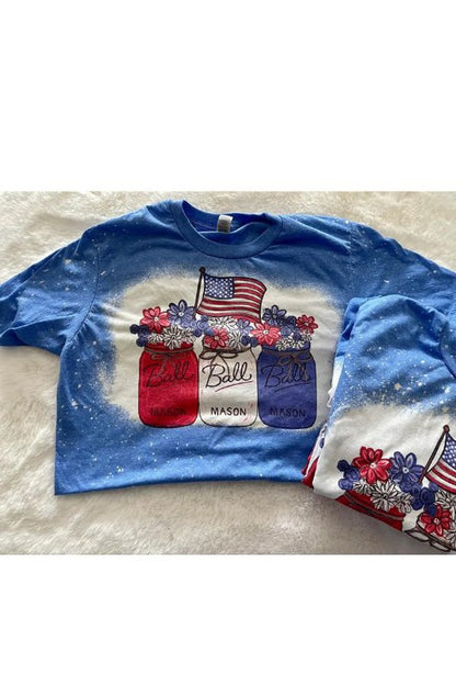 July 4th Mason Jars Youth
