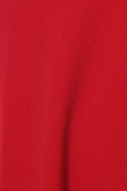 Solid high waisted, A-line, midi skirt