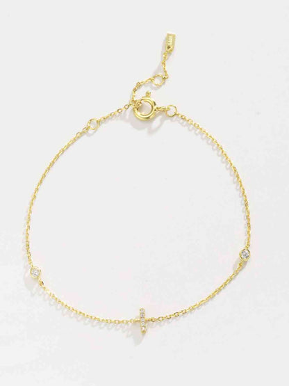 Zircon 925 Sterling Silver Bracelet