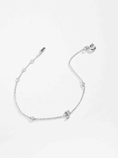 Zircon 925 Sterling Silver Bracelet