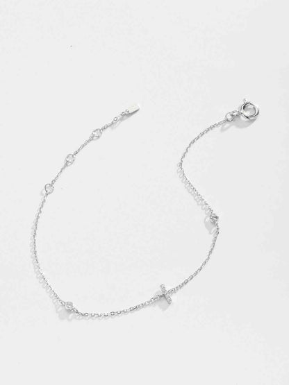 Zircon 925 Sterling Silver Bracelet