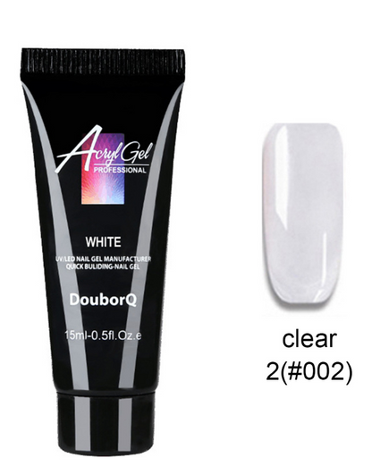 Polygel Pack Mold Tips - 3 Color