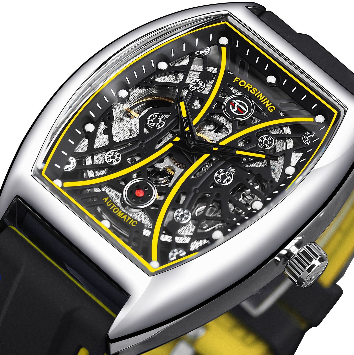 Men's Skeleton Face - Luminous Watch