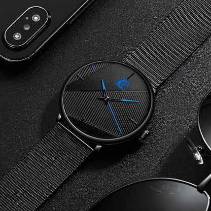 Minimalist Men's Business Wristwatch